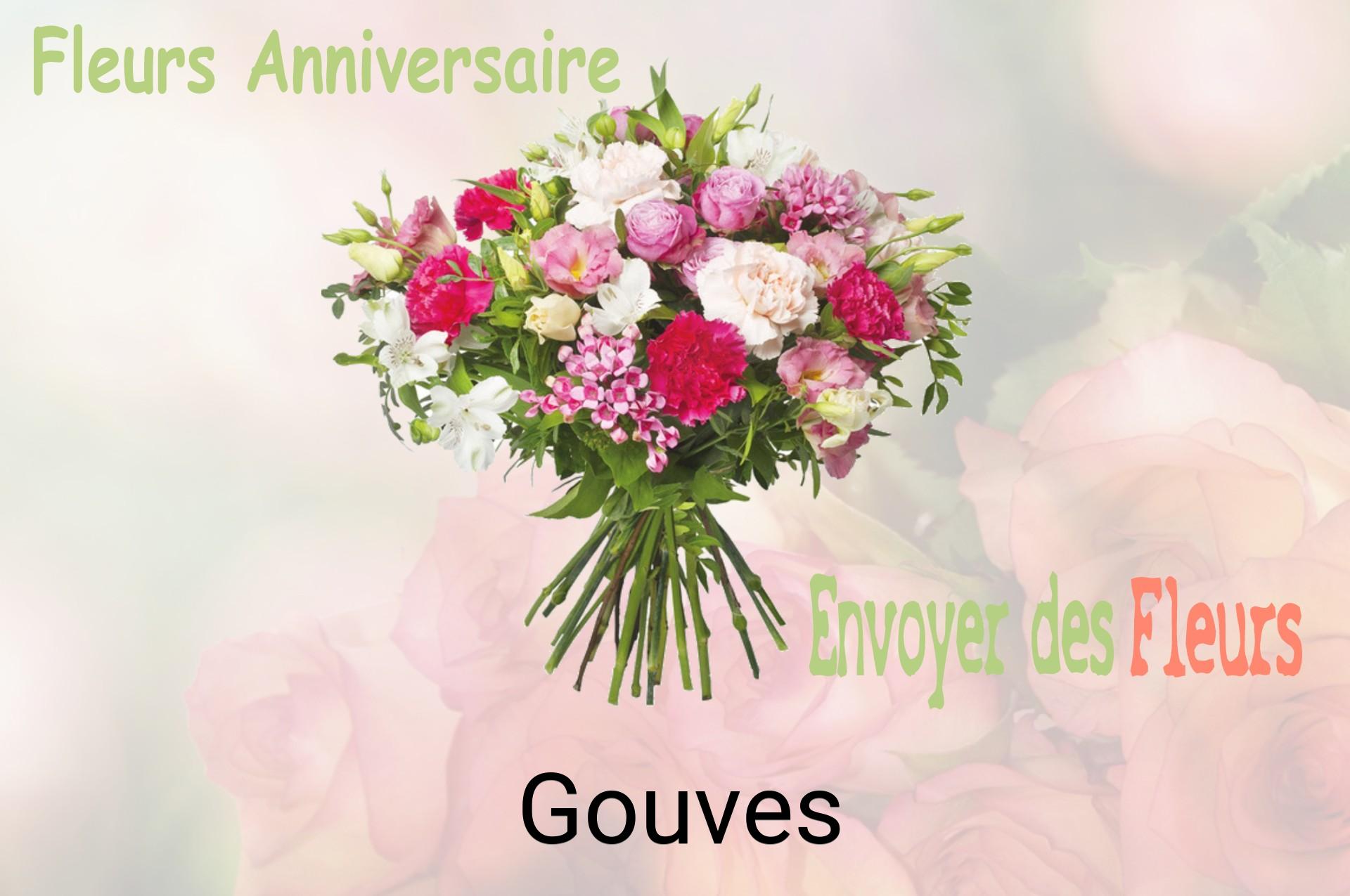 Bouquet de fleurs d’anniversaire livré à Gouves