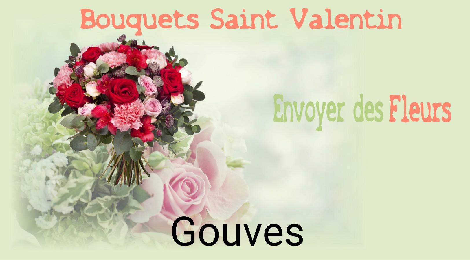 Roses de Saint-Valentin livrées à Gouves